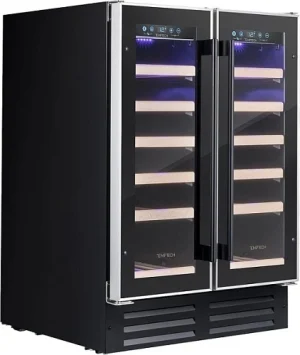 Шкаф винный TEMPTECH Premium WP2DQ60DCB