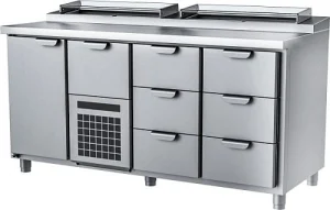 Стол холодильный саладетта HAPPYCHEF TC GS 1-CBR-3-3
