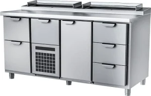 Стол холодильный саладетта HAPPYCHEF TC GS 2-CBR-1-3