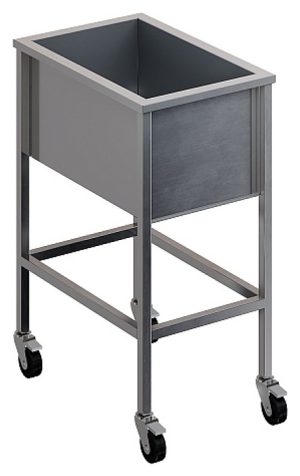 Ванна моечная Restoinox ВМСК-1/4/6 передвижная