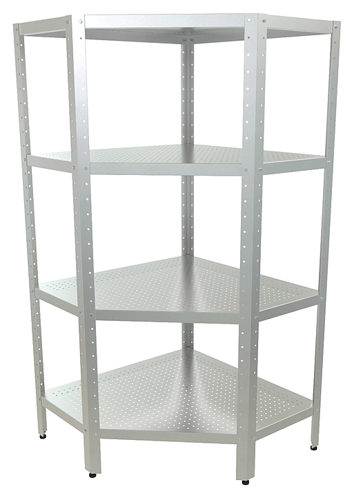 Стеллаж кухонный КОБОР СКПУ-4/4-100/100/430