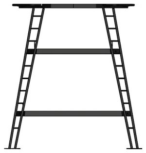 Стенд для печей Valoriani Baby 60 Metal Stand