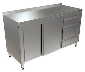 Стол производственный КОБОР СТБ/1-150/60/К