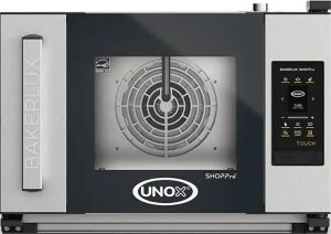 Печь конвекционная UNOX XEFR-03HS-ETLV Stefania петли справа без сливного отверстия