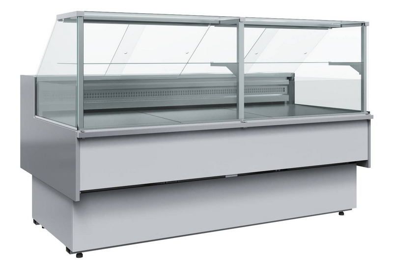 Витрина холодильная Carboma GC110 VV 2,5-1 (с боковинами, динамика,0011-9006)